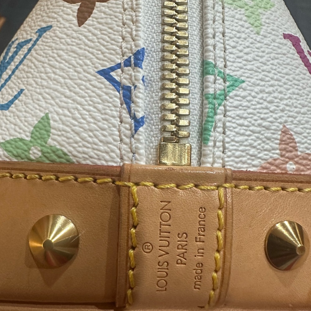 Authentic Lv Multicolored Alma Pm - image 5